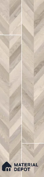 Wooden Look Floor Tile TL 10890 C Axilam Wood Pearl 4 ft x 8 inc Matte Finish Vitrified Tile - 9 mm | 5 Random Design | Suitable For Living Room, Bedroom & Dining Area | 2-3 mm Spacer is Mandatory