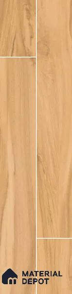 Wooden Look Floor Tile TL 10899 Kios Brown 4 ft x 8 inc Matte Finish Vitrified Tile - 9 mm | 9 Random Design | Suitable For Living Room, Bedroom & Dining Area | 2-3 mm Spacer is Mandatory