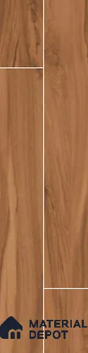 Wooden Look Floor Tile TL 10899 B Kios Wenge 4 ft x 8 inc Matte Finish Vitrified Tile - 9 mm | 9 Random Design | Suitable For Living Room, Bedroom & Dining Area | 2-3 mm Spacer is Mandatory