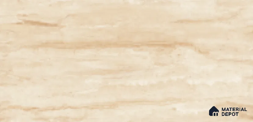 Marble Floor & Wall Tile TL 09770 Dyanamic Beige 5 ft x 3 ft  Finish Vitrified Large Format Tile - 9 mm | 4 Random Design | Suitable For Living Room, Bedroom, Dining Area