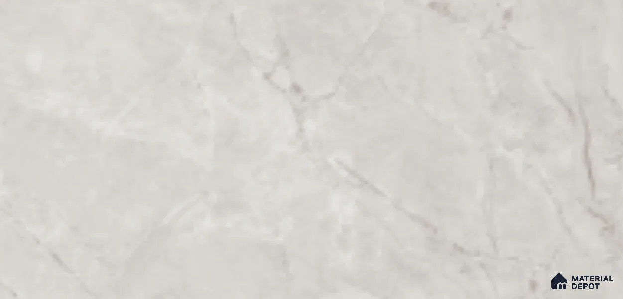 Marble Floor & Wall Tile TL 09760 C British Bianco 5 ft x 3 ft Finish Vitrified Large Format Tile - 9 mm | 4 Random Design | Suitable For Living Room, Bedroom, Dining Area