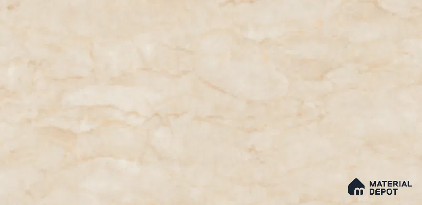 Marble Floor & Wall Tile TL 09769 Skera Beige 5 ft x 3 ft  Finish Vitrified Large Format Tile - 9 mm | 4 Random Design | Suitable For Living Room, Bedroom, Dining Area
