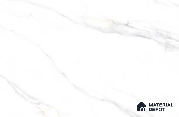 Marble Look Wall & Floor TL 10945 Palido White Glit 6 ft x 4 ft Fusion Finish Large Formate Vitrified Tile - 9 mm | 4 Random Design | Suitable For Living Room, Bedroom, Kitchen, Office & Dining | Adhesive and Spacers Must be Used During Installation