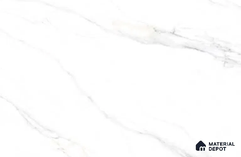 Marble Look Wall & Floor TL 10945 B Palido White 6 ft x 4 ft Polished Finish Large Formate Vitrified Tile - 9 mm | 4 Random Design | Suitable For Living Room, Bedroom, Kitchen, Office & Dining | Adhesive and Spacers Must be Used During Installation