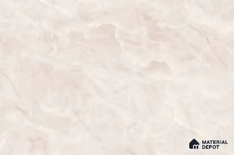 Marble Look Wall & Floor TL 10950 Midtown Onyx Rose 6 ft x 4 ft Infinia Finish Large Formate Vitrified Tile - 9 mm | 3 Random Design | Suitable For Living Room, Bedroom, Kitchen, Office & Dining | Adhesive and Spacers Must be Used During Installation