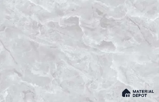 Marble Look Wall & Floor TL 10950 B Midtown Onyx Steel 6 ft x 4 ft Infinia Finish Large Formate Vitrified Tile - 9 mm | 3 Random Design | Suitable For Living Room, Bedroom, Kitchen, Office & Dining | Adhesive and Spacers Must be Used During Installation