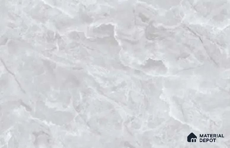 Marble Look Wall & Floor TL 10950 B Midtown Onyx Steel 6 ft x 4 ft Infinia Finish Large Formate Vitrified Tile - 9 mm | 3 Random Design | Suitable For Living Room, Bedroom, Kitchen, Office & Dining | Adhesive and Spacers Must be Used During Installation