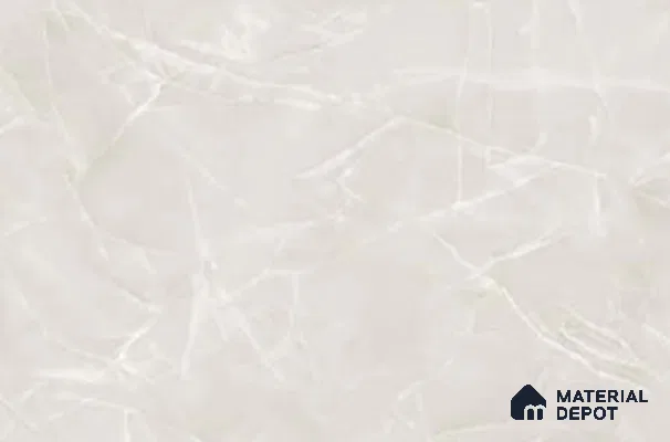 Marble Look Wall & Floor TL 10955 Gelido Lucent 6 ft x 4 ft Infinia Finish Large Formate Vitrified Tile - 9 mm | 3 Random Design | Suitable For Living Room, Bedroom, Kitchen, Office & Dining | Adhesive and Spacers Must be Used During Installation