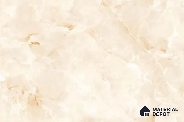 Marble Look Wall & Floor TL 10957 Ocealyn Beige 6 ft x 4 ft Infinia Finish Large Formate Vitrified Tile - 9 mm | 3 Random Design | Suitable For Living Room, Bedroom, Kitchen, Office & Dining | Adhesive and Spacers Must be Used During Installation