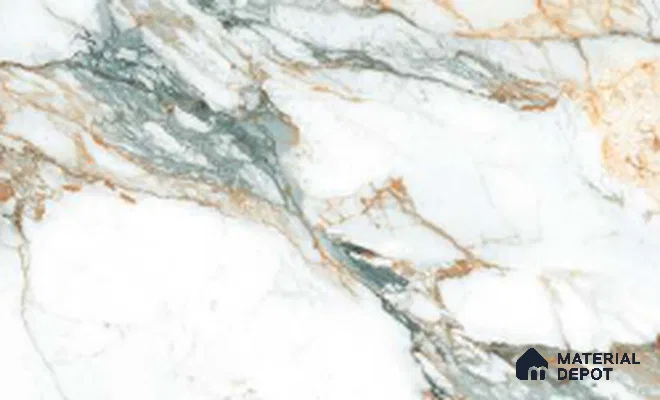 Marble Look Wall & Floor TL 10960 Ortiz Green Lux 6 ft x 4 ft Marmo Finish Large Formate Vitrified Tile - 9 mm | 3 Random Design | Suitable For Living Room, Bedroom, Kitchen, Office & Dining | Adhesive and Spacers Must be Used During Installation