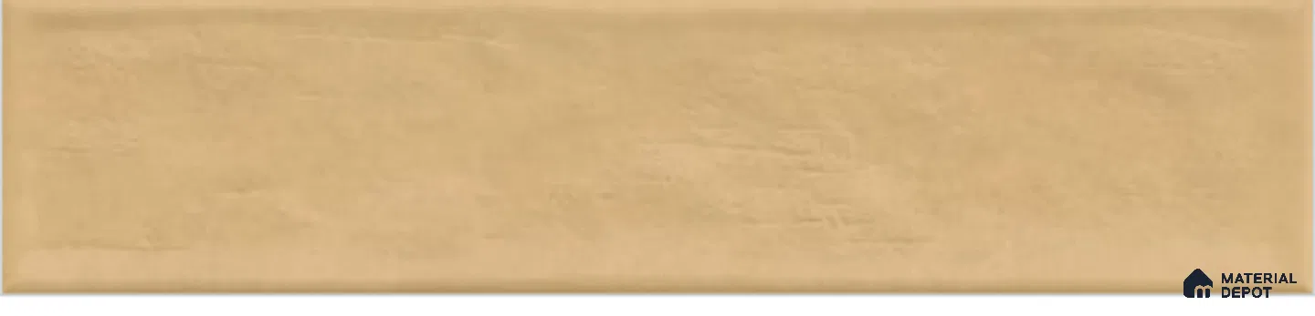 Subway Wall Tile TL 13031 H Golden Ochre 10.2 inch x 2.3 inch Vitrified Glossy Finish - 8.5 mm | 18 Random Designs | Suitable for Kitchen, Bathroom Walls & Backsplashes