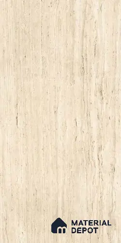 Marble Look Wall & Floor Tile TL 06645 C Elite Travertino Crema 4 ft x 2 ft Vitrified Matte Finish - 9 mm | (Random 4) | Suitable for Living Room, Bedroom, Bathroom, Kitchen, Office, Elevation & Dining