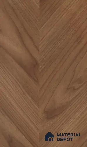 Wooden Look LM 02783 V Wooden 8 ft x 4 ft Chevron Planks Finish Decorative Laminate - 1 mm | Suitable for TV Unit, Wardrobe, Kitchen Cabinets