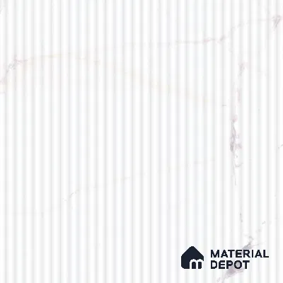 Marble Fluted 2B1490 A 191 Blush Marble Flute 8 ft x 4 ft Matte Finish Decorative Laminate - 1 mm | Suitable for TV Unit,Wardrobe, Kitchen Cabinets