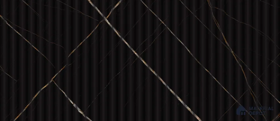 Marble Fluted 2B1493 A 191 8 ft x 4 ft Matte Finish Decorative Laminate - 1 mm | Suitable for TV Unit,Wardrobe, Kitchen Cabinets