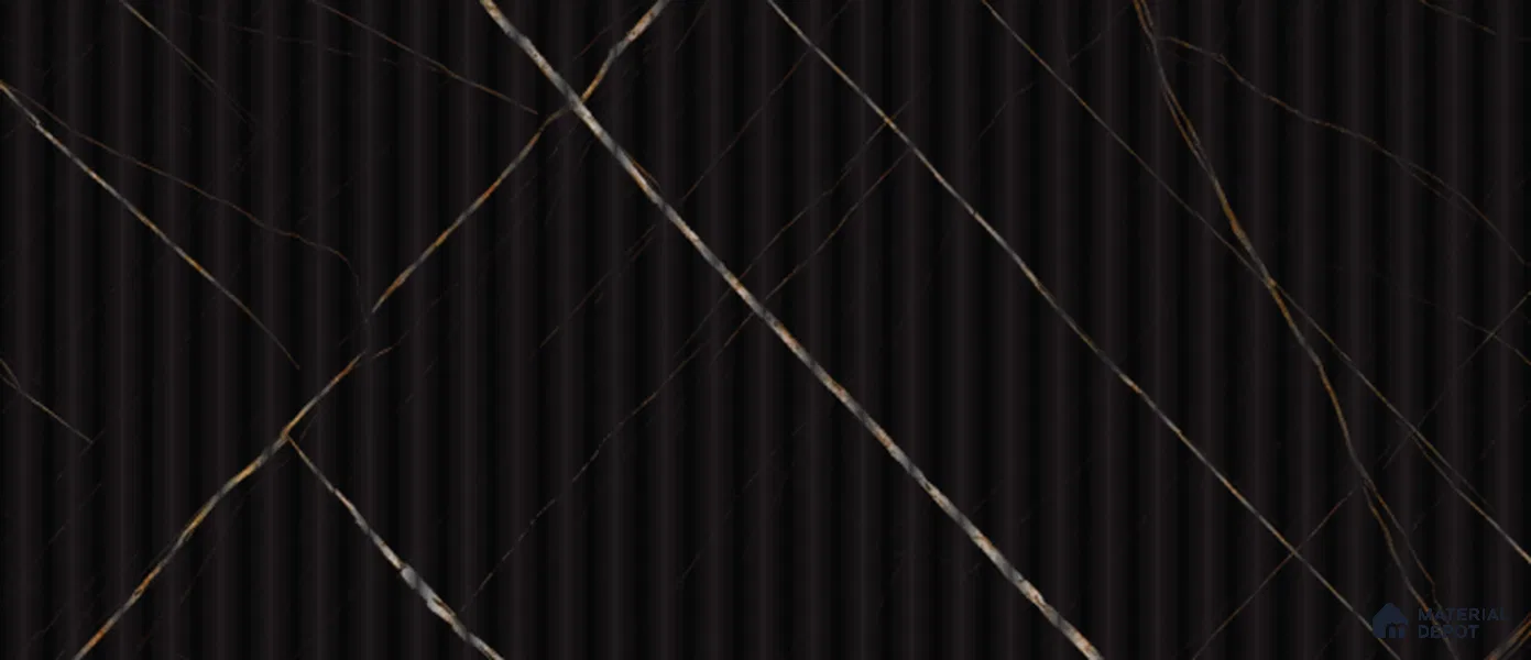 Marble Fluted 2B1493 A 191 8 ft x 4 ft Matte Finish Decorative Laminate - 1 mm | Suitable for TV Unit,Wardrobe, Kitchen Cabinets