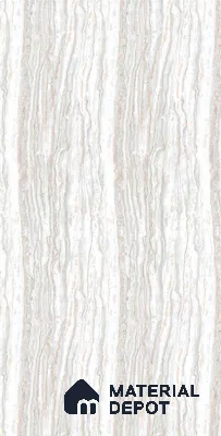 White Marble Look LM 18814 8 ft x 4 ft Texture Finish Decorative Laminate - 1 mm | Suitable for TV Unit, Wardrobe, Kitchen Cabinets