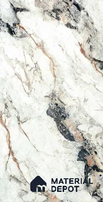 Stone Look LM 19279 Venetian Carrara 8 ft x 4 ft Glossy Finish Decorative Laminate - 1 mm | Suitable for TV Unit, Wardrobe, Kitchen Cabinets