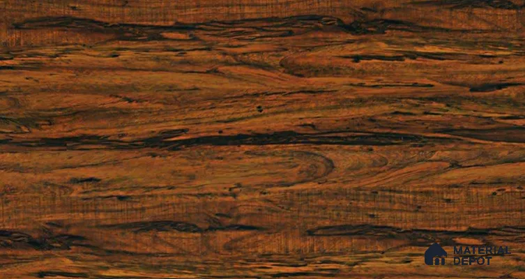 Wooden Look LM 19316 Tropical Wood 8 ft x 4 ft Texture Finish Decorative Laminate - 1 mm | Suitable for TV Unit, Wardrobe, Kitchen Cabinets