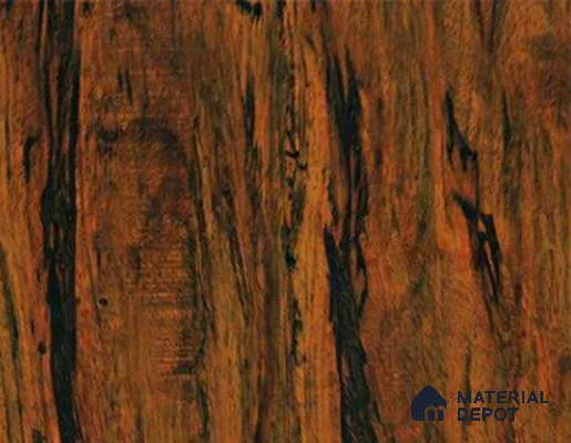 Wooden Look LM 19365 Tropical Wood 8 ft x 4 ft Glossy Finish Decorative Laminate - 1 mm | Suitable for TV Unit, Wardrobe, Kitchen Cabinets