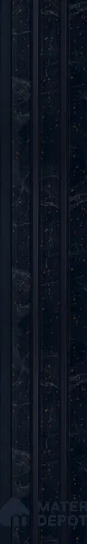 Blue Marble Louver PN 06325 8 ft x 4.9 inch Charcoal Panel - 12 mm | Suitable for Feature Wall, TV Unit & Living Room | Width is Subjected to 5% Variation