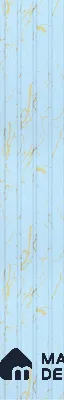 Blue Patterned Louver PN 06332 8 ft x 4.9 inch Charcoal Panel - 12 mm | Suitable for Feature Wall, TV Unit & Living Room | Width is Subjected to 5% Variation