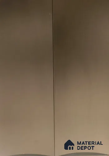 Brown Stone Louver PN 06383 9 ft x 7.7 inch WPC Panel - 12 mm | Suitable for Feature Wall, TV Unit & Living Room | Width is Subjected to 5% Variation