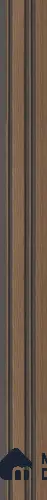 Wenge Wooden Louver SA 1003 8 ft x 4.9 inch Charcoal Panel - mm | Suitable for Feature Wall, TV Unit & Living Room | Width is Subjected to 5% Variation