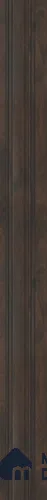 Wenge Wooden Louver SA 1012 8 ft x 4.9 inch Charcoal Panel -  mm | Suitable for Feature Wall, TV Unit & Living Room | Width is Subjected to 5% Variation