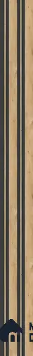 Beige Wooden Louver SA 1013 8 ft x 4.9 inch Charcoal Panel - mm | Suitable for Feature Wall, TV Unit & Living Room | Width is Subjected to 5% Variation