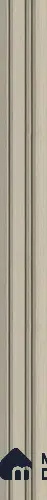 White Wooden Louver SA 1024 8 ft x 4.9 inch Charcoal Panel - mm | Suitable for Feature Wall, TV Unit & Living Room | Width is Subjected to 5% Variation