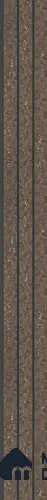 Wenge Charcoal Louvers/Panels Display Clads Series | 8 ft x 5 inch | SA 3003