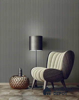 Grey Charcoal Louvers/Panels Display Clads Series | 8 ft x 5 inch | PN 07618