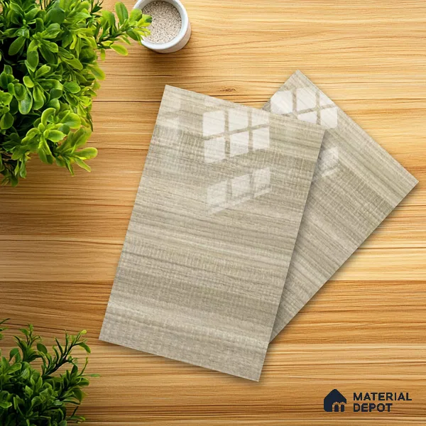 Wooden Look 716 8 ft x 4 ft Wooden Series High Gloss Finish Acrylic Laminate - 1.5 mm | Suitable for TV Unit, Wardrobe, Kitchen Cabinets