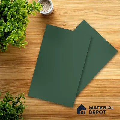 Ferrero 1A 0202 SMT Misty Cyan 8 ft x 4 ft Super Matte Finish Decorative Laminate - 1 mm | Suitable for Living Room, Bedroom, Kitchen, Bathroom, TV Unit, Wardrobe, Hotel, Restaurant, Office