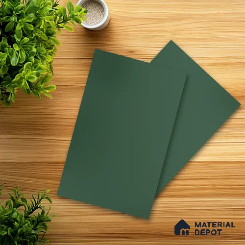 Ferrero 1A 0202 SMT Misty Cyan 8 ft x 4 ft Super Matte Finish Decorative Laminate - 1 mm | Suitable for Living Room, Bedroom, Kitchen, Bathroom, TV Unit, Wardrobe, Hotel, Restaurant, Office