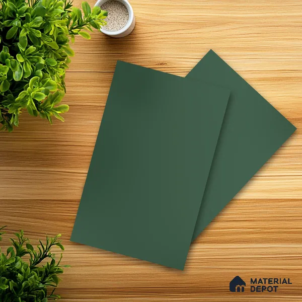 Ferrero 1A 0202 SMT Misty Cyan 8 ft x 4 ft Super Matte Finish Decorative Laminate - 1 mm | Suitable for Living Room, Bedroom, Kitchen, Bathroom, TV Unit, Wardrobe, Hotel, Restaurant, Office