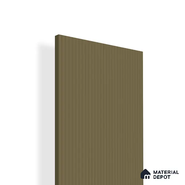 Ferrero 1A 0273 03 Warm Taupe 8 ft x 4 ft Fluted Matte Finish Decorative Laminate - 1 mm | Suitable for Living Room, Bedroom, Kitchen, Bathroom, TV Unit, Wardrobe, Hotel, Restaurant, Office