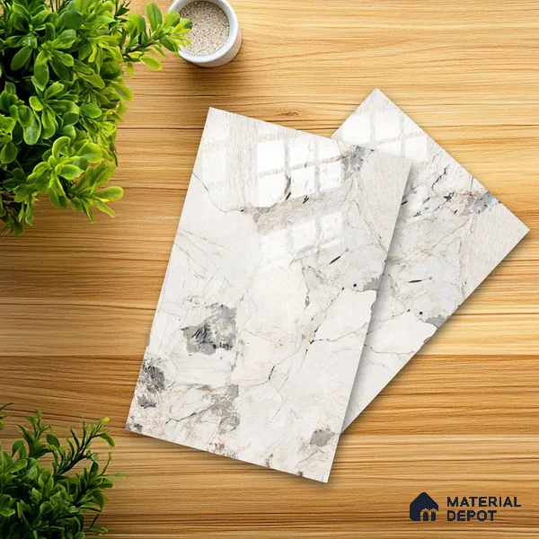 Ferrero 2A 01904 Mystic Slate 8 ft x 4 ft High Gloss Finish 6H Anti Scratch Acrylic Laminate - 1.5 mm | Suitable for Bedroom, TV Unit, Wardrobe, Kitchen Cabinet