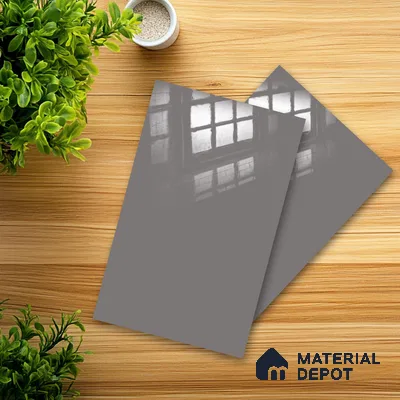 Ferrero 1C 01509 Aged Granite 8 ft x 4 ft High Gloss Finish 6H Anti Scratch Acrylic Laminate - 1.5 mm | Suitable for Living Room, Kitchen, Office