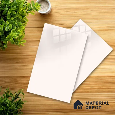 Ferrero 1C 01515 Gentle Blossom 8 ft x 4 ft High Gloss Finish 6H Anti Scratch Acrylic Laminate - 1.5 mm | Suitable for Living Room, Kitchen, Office