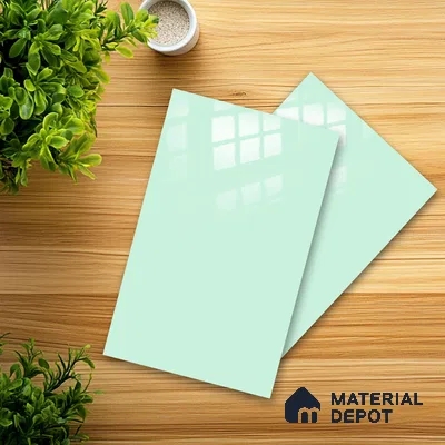 Ferrero 1C 01518 Garden Glow 8 ft x 4 ft High Gloss Finish 6H Anti Scratch Acrylic Laminate - 1.5 mm | Suitable for Living Room, Kitchen, Office