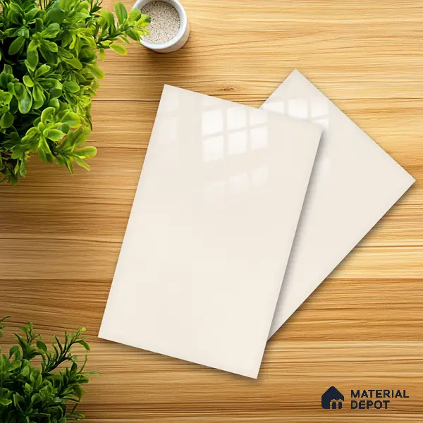 Ferrero 1C 01531 Twinkling Peach 8 ft x 4 ft High Gloss Finish 6H Anti Scratch Acrylic Laminate - 1.5 mm | Suitable for Living Room, Kitchen, Office