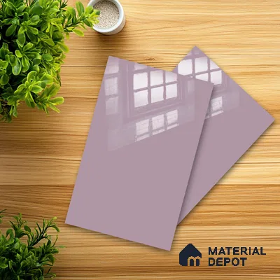 Ferrero 1C 01587 Antique Petal 8 ft x 4 ft High Gloss Finish 6H Anti Scratch Acrylic Laminate - 1.5 mm | Suitable for Living Room, Kitchen, Office