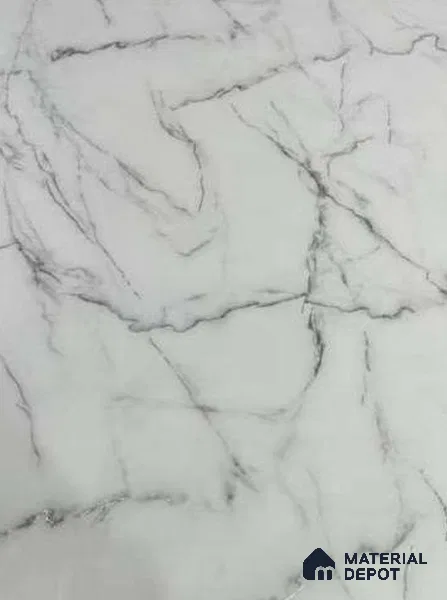 Beige Marble look LM 20836 8 ft x 4 ft High Gloss Finish 6H anti-scratch Acrylic Laminate - 1.5 mm