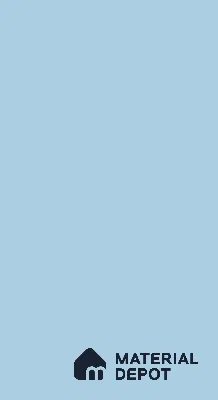 LM 25104 Powder Blue Solid Colors Look Decorative Laminate 8 ft x 4 ft High Gloss Finish - 1 mm | Suitable for Living Room, Kitchen, Office