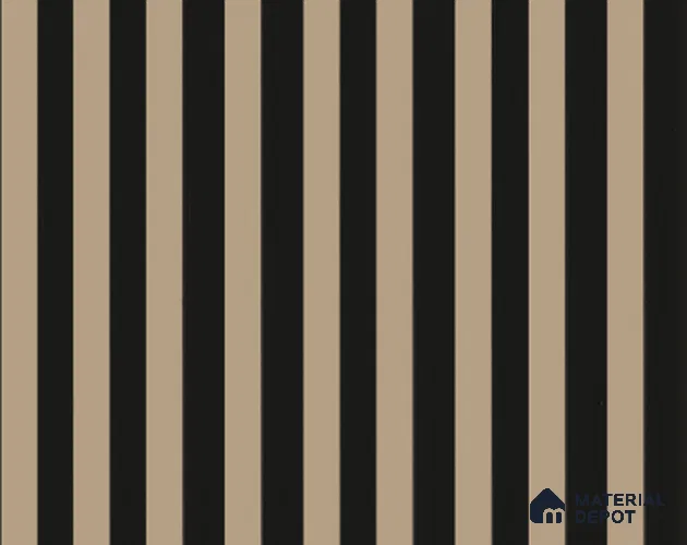 Brown Plain Colour Louver PN 05364 8 ft x 4.9 inch Charcoal Panel - 12 mm | Suitable for Feature Wall, TV Unit & Living Room | Width is Subjected to 5% Variation