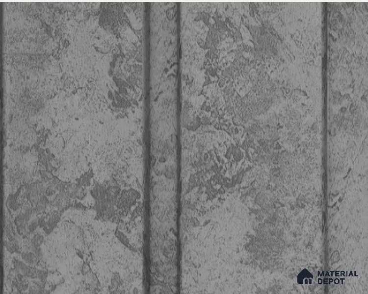 Brown Patterned Louver PN 05324 8 ft x 4.9 inch Charcoal Panel - 12 mm | Suitable for Feature Wall, TV Unit & Living Room | Width is Subjected to 5% Variation