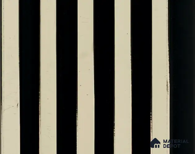 Beige Plain Colour Louver PN 05395 8 ft x 4.9 inch Charcoal Panel - 12 mm | Suitable for Feature Wall, TV Unit & Living Room | Width is Subjected to 5% Variation