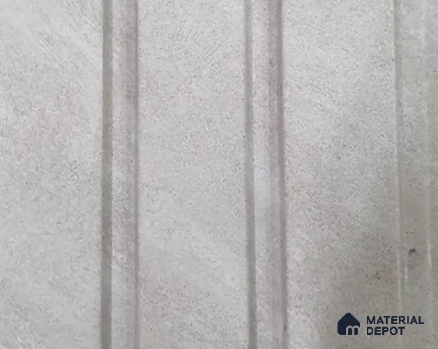 White Stone Louver PN 05400 8 ft x 4.9 inch Charcoal Panel - 12 mm | Suitable for Feature Wall, TV Unit & Living Room | Width is Subjected to 5% Variation